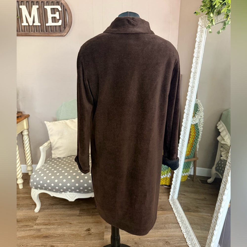 Pendleton • Wool Coat Brown Button Front Japan Li… - image 13